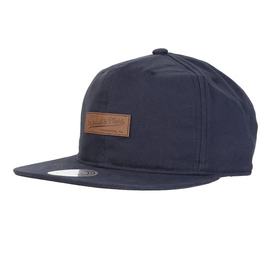 Boné Mitchell & Ness Ballpack Aba Reta - Marinho