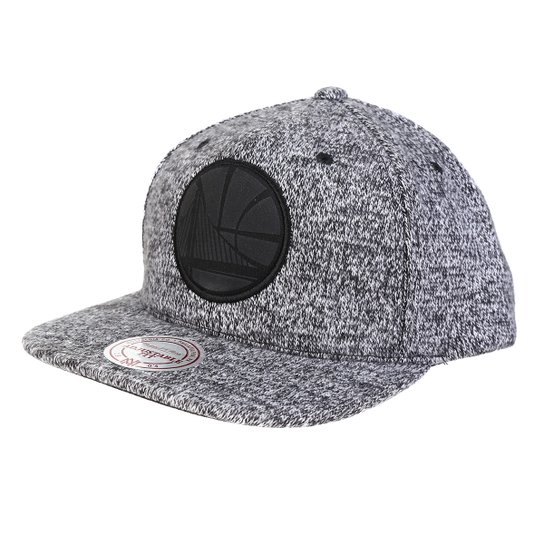 Boné Mitchell & Ness Golden State Warriors Ease Aba Reta - Cinza