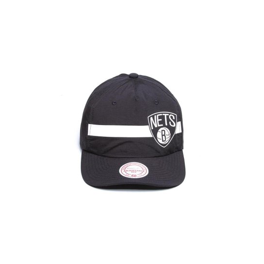 Boné Mitchell & Ness NBA Aba Curva Snapback Brooklin Nets Masculino