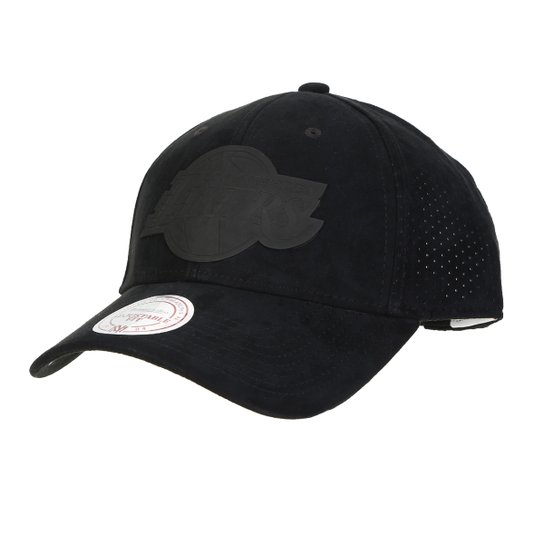 Boné Mitchell & Ness NBA Los Angeles Lakers Sprint Aba Curva - Preto