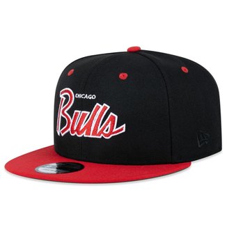 Boné NBA Chicago Bulls New Era 950 Fashion Fanpage Masculino