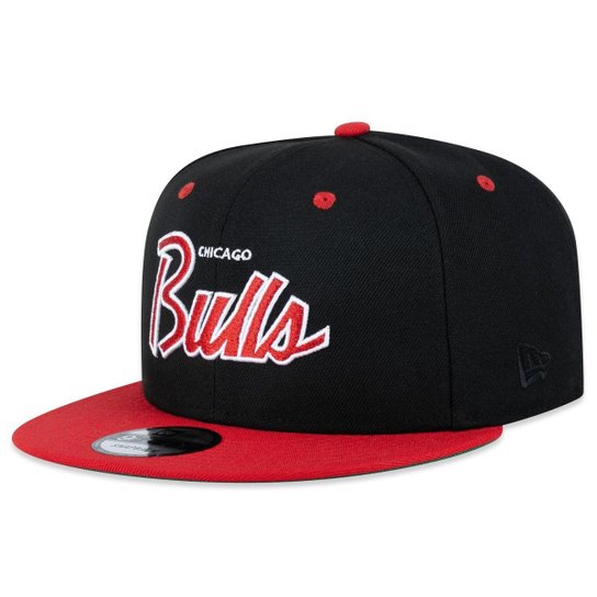 Boné NBA Chicago Bulls New Era 950 Fashion Fanpage Masculino