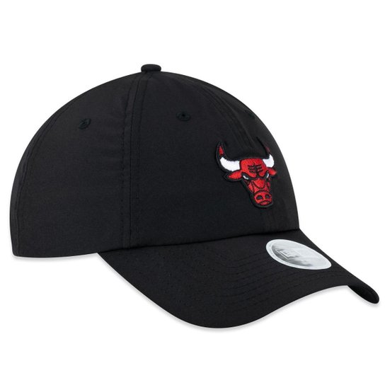 Boné NBA Chicago Bulls New Era Open Back Aba Curva Feminino