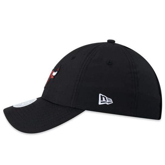 Boné NBA Chicago Bulls New Era Open Back Aba Curva Feminino