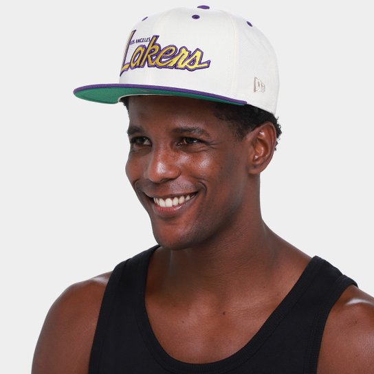 Boné NBA Los Angeles Lakers New Era 950 Fashion Fanpage Masculino