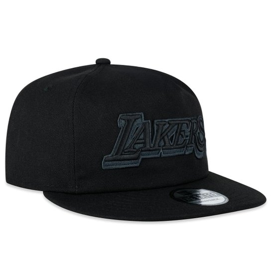 Boné NBA Los Angeles New Era The Golfer Back To Black Masculino