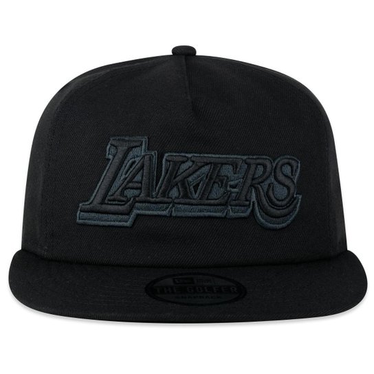 Boné NBA Los Angeles New Era The Golfer Back To Black Masculino