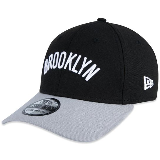BONE NEW ERA 39THIRTY NBA BROOKLYN NETS CORE