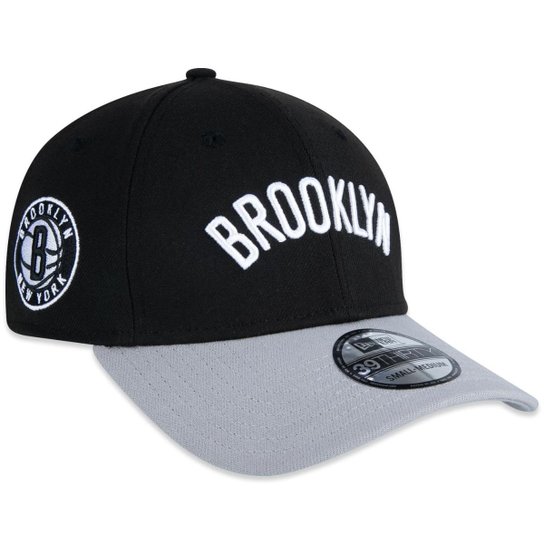 BONE NEW ERA 39THIRTY NBA BROOKLYN NETS CORE