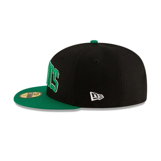 BONE NEW ERA 59FIFTY BOSTON CELTICS NBA PRETO