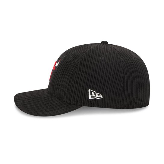 BONE NEW ERA 59FIFTY CHICAGO BULLS NBA PRETO
