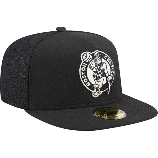 Boné New Era 59Fifty Fitted A-Frame Boston Celtics 59Fifty Day 2025 Masculino