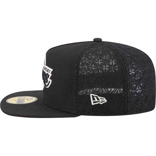 Boné New Era 59Fifty Fitted A-Frame Los Angeles Lakers 59Fifty Day 2025 Masculino