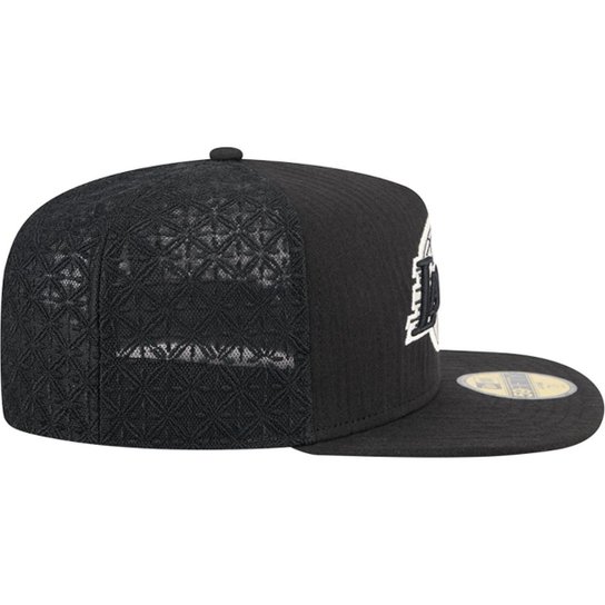 Boné New Era 59Fifty Fitted A-Frame Los Angeles Lakers 59Fifty Day 2025 Masculino