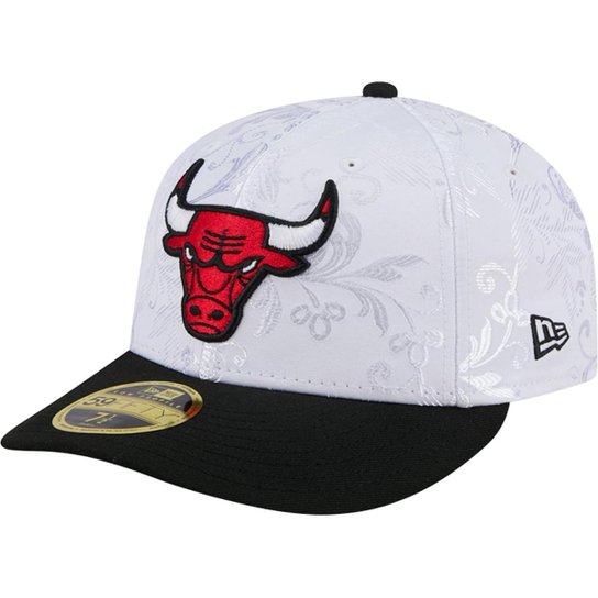 Boné New Era 59Fifty Fitted Low Profile Chicago Bulls 59Fifty Day 2025 Masculino