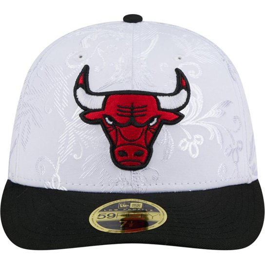 Boné New Era 59Fifty Fitted Low Profile Chicago Bulls 59Fifty Day 2025 Masculino