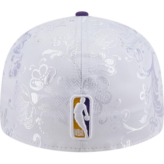 Boné New Era 59Fifty Fitted Low Profile Los Angeles Lakers 59Fifty Day 2025 Masculino
