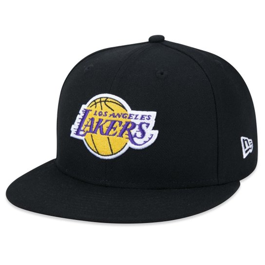 BONÉ NEW ERA 59FIFTY FITTED NBA LOS ANGELES LAKERS CORE FECHADO