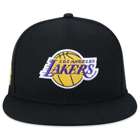 BONÉ NEW ERA 59FIFTY FITTED NBA LOS ANGELES LAKERS CORE FECHADO