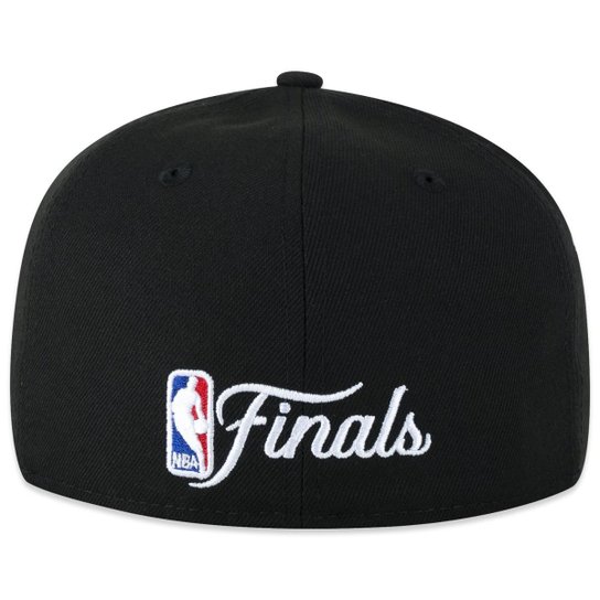 BONE NEW ERA 59FIFTY FITTED NBA MIAMI HEAT FAN
