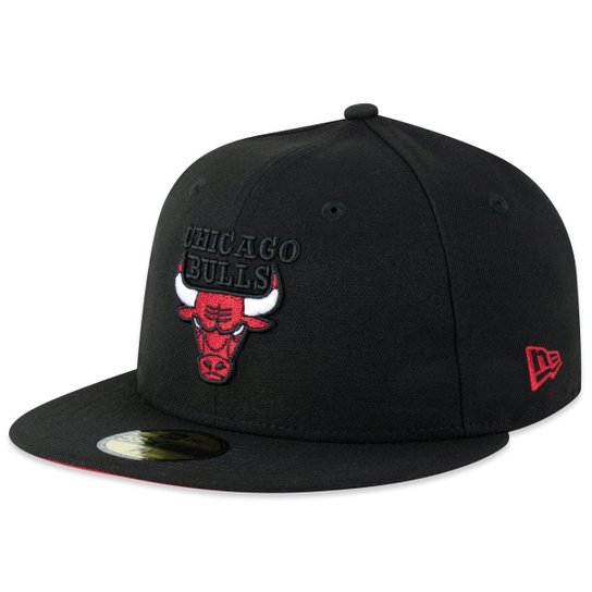 Boné New Era 59Fifty Fitted NBAChicago Red Bulls Core Street Masculino