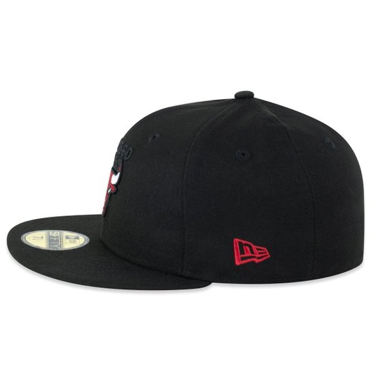 Boné New Era 59Fifty Fitted NBAChicago Red Bulls Core Street Masculino