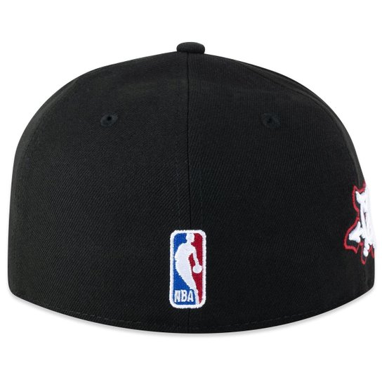 Boné New Era 59Fifty Fitted NBAChicago Red Bulls Core Street Masculino