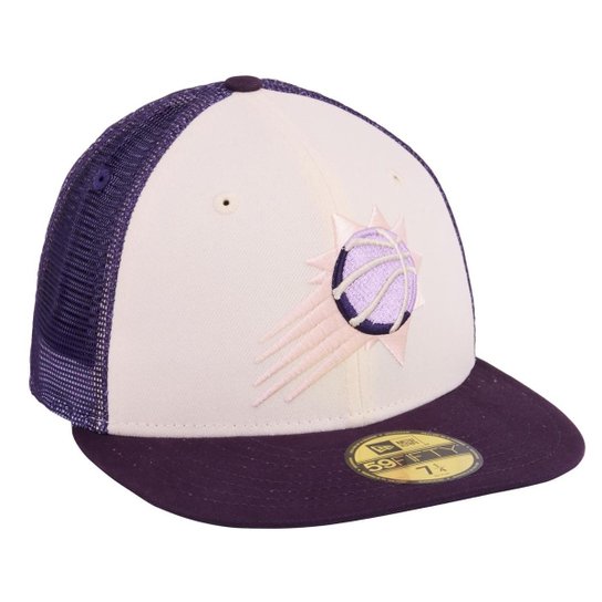 Bone New Era 59FIFTY Fitted Trucker NBA Phoenix Suns Sunset