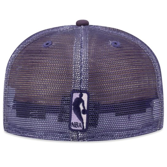 Boné New Era 59Fifty Fitted Trucker NBALos Angeles Lakers Sunset Masculino