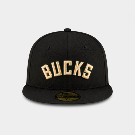 Boné New era 59Fifty Milwaukee Bucks NBA