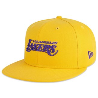 BONE NEW ERA 59FIFTY NBA LOS ANGELES LAKERS CORE ESSENTIALS STYLE