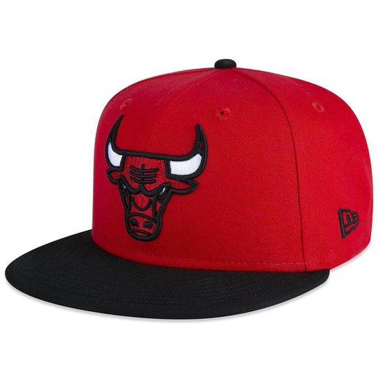 Boné New Era 950 Chicago Bulls World Of Logos Vermelho