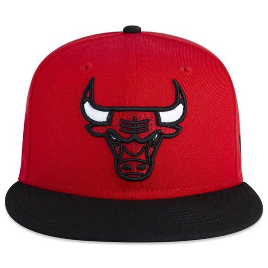 Boné New Era 950 Chicago Bulls World Of Logos Vermelho