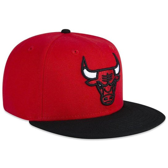 Boné New Era 950 Chicago Bulls World Of Logos Vermelho