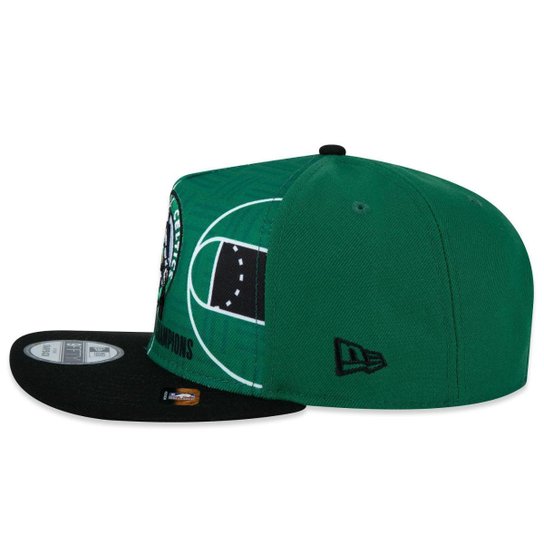 Boné New Era 9Fifty Aframe Boston Celtics 18X Champions Masculino