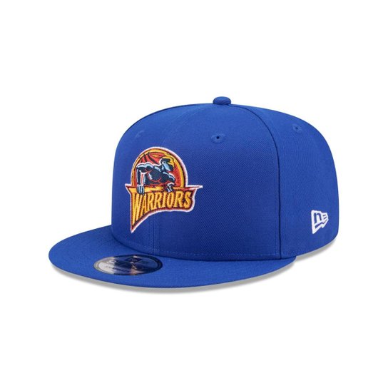 BONE NEW ERA 9FIFTY GOLDEN STATE WARRIORS NBA HARDWOOD AZUL