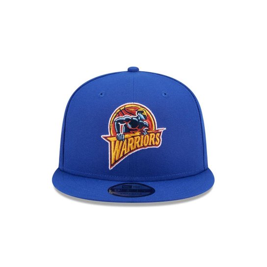BONE NEW ERA 9FIFTY GOLDEN STATE WARRIORS NBA HARDWOOD AZUL
