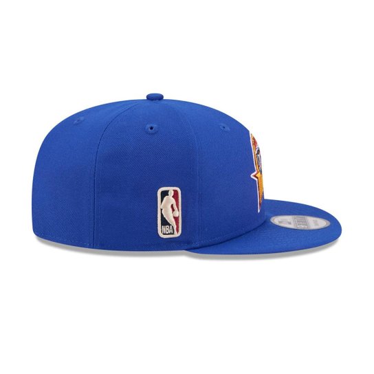 BONE NEW ERA 9FIFTY GOLDEN STATE WARRIORS NBA HARDWOOD AZUL