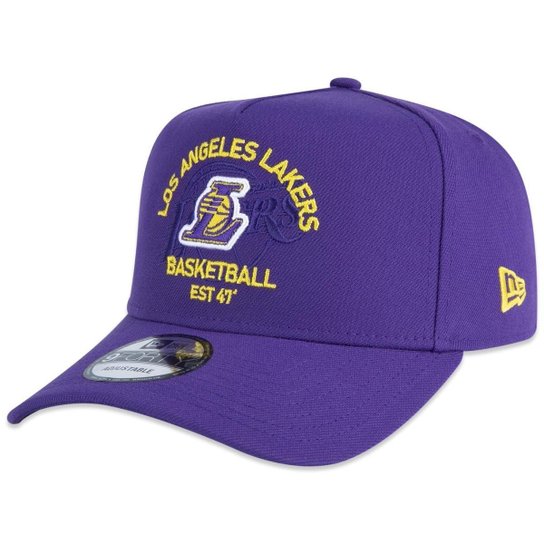 BONE NEW ERA 9FORTY A-FRAME NBA LOS ANGELES LAKERS CORE