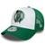 Boné New Era 9FORTY A-Frame Trucker NBA Boston Celtics Side Patch - Verde