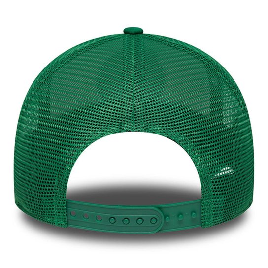 Boné New Era 9FORTY A-Frame Trucker NBA Boston Celtics Side Patch