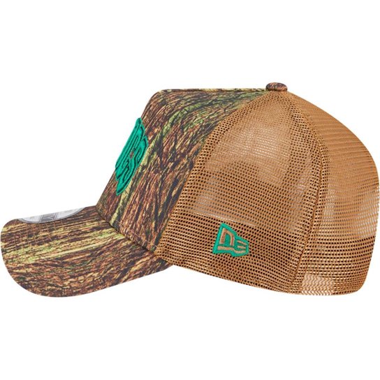 Boné New Era 9Forty Aframe Trucker Boston Celtics Allstar Game 2025 Fan Pack Grove Masculino