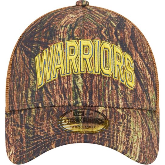 Boné New Era 9Forty Aframe Trucker Golden State Warriors Allstar Game 2025 Fan Pack Grove Masculino