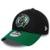 Boné New Era 9FORTY Boston Celtics NBA Side Patch - Preto