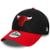 BONE NEW ERA 9FORTY CHICAGO BULLS NBA SIDE PATCH - Preto