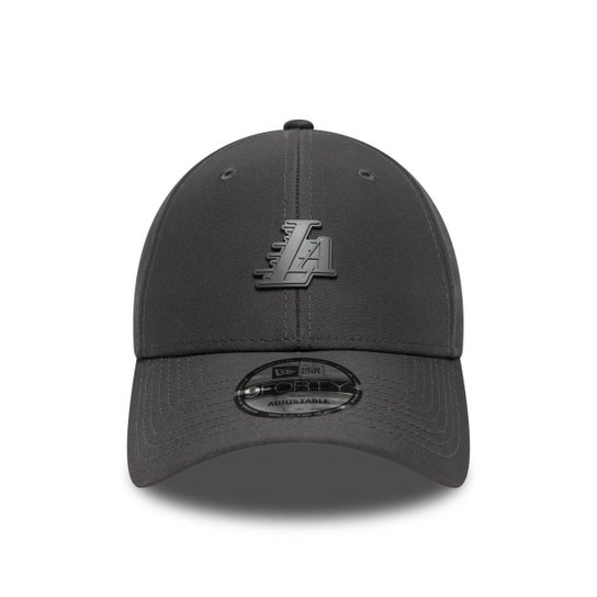 Bone New Era 9FORTY Los Angeles Lakers NBA Cinza