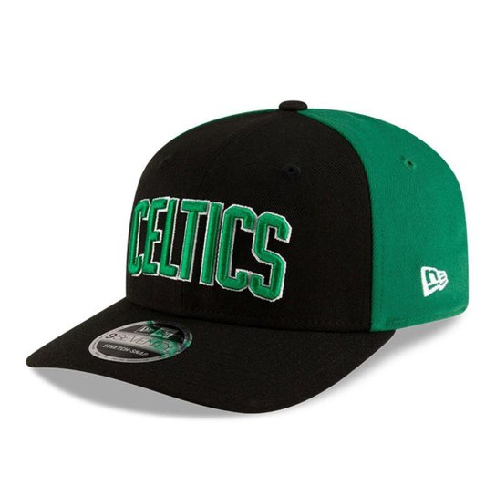 BONE NEW ERA 9SEVENTY STRTCH SNAP BOSTON CELTICS NBA PRETO