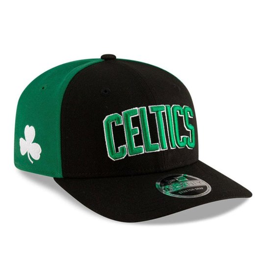 BONE NEW ERA 9SEVENTY STRTCH SNAP BOSTON CELTICS NBA PRETO