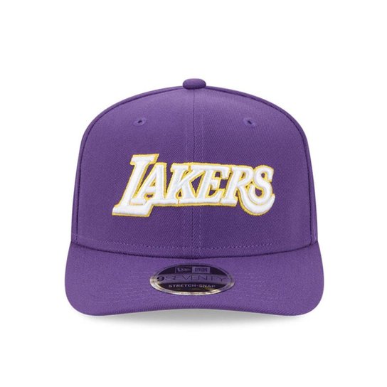 BONE NEW ERA 9SEVENTY STRTCH SNAP LOS ANGELES LAKERS NBA ROXO