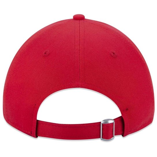 Boné New Era 9twenty NBA Chicago Bulls Core Aba Curva Aba Curva Strapback Vermelho